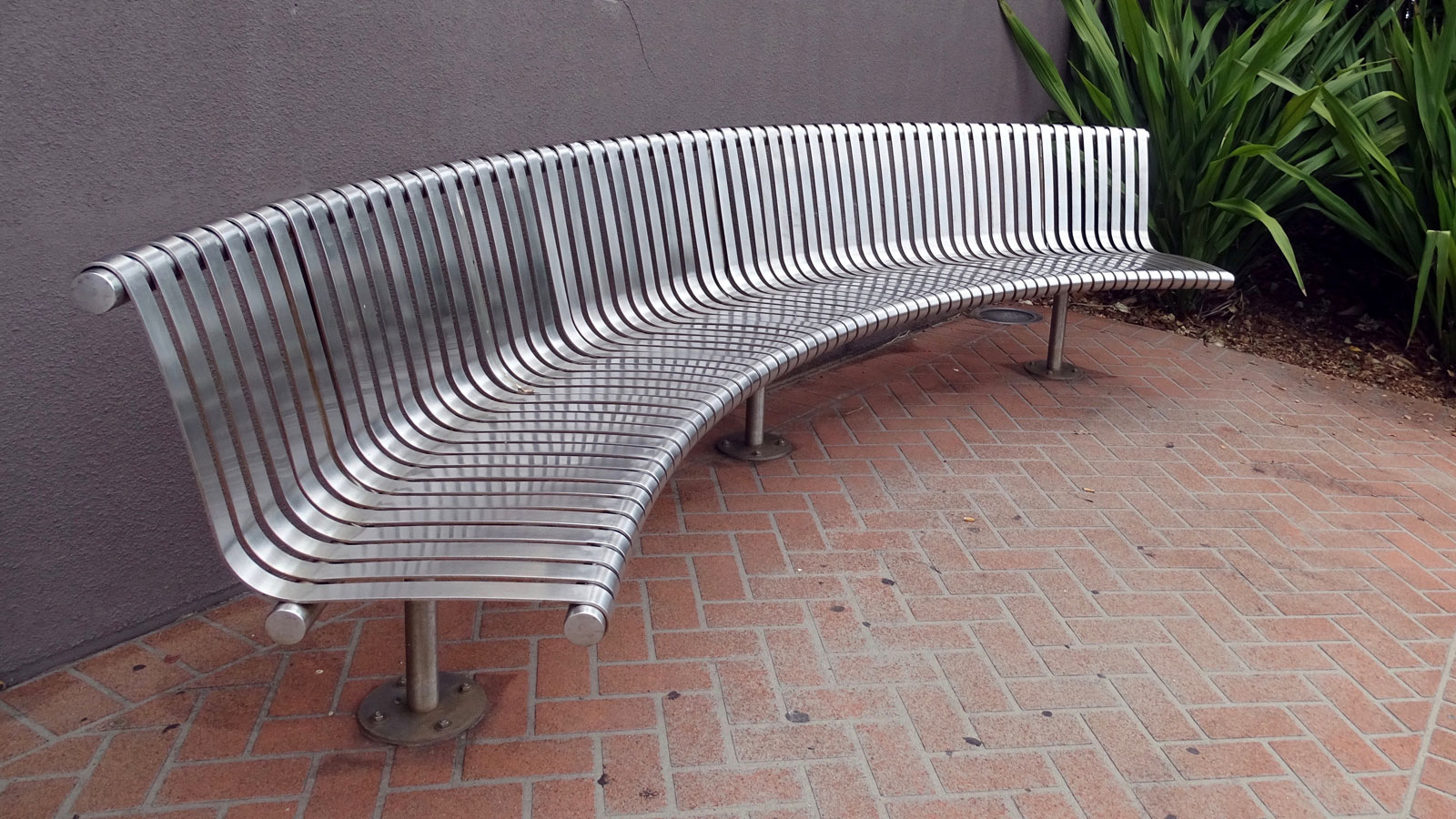 Bespoke Stainless steel bench